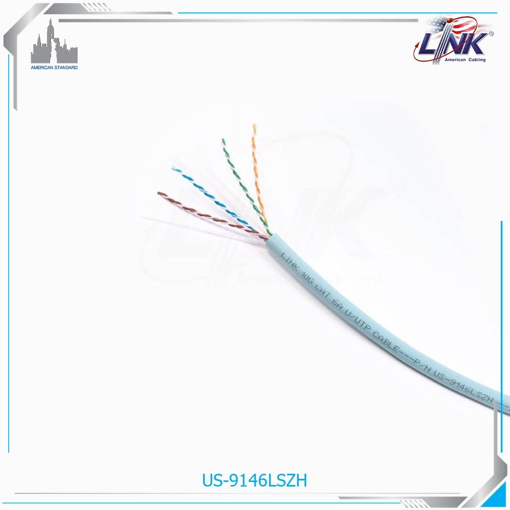 CAT 6A UTP SUPER XG ( 750 MHz ) CABLE, LSZH Aqua Blue 305 M/ROLL ( ø 8.5 mm.) - รูปที่ 4