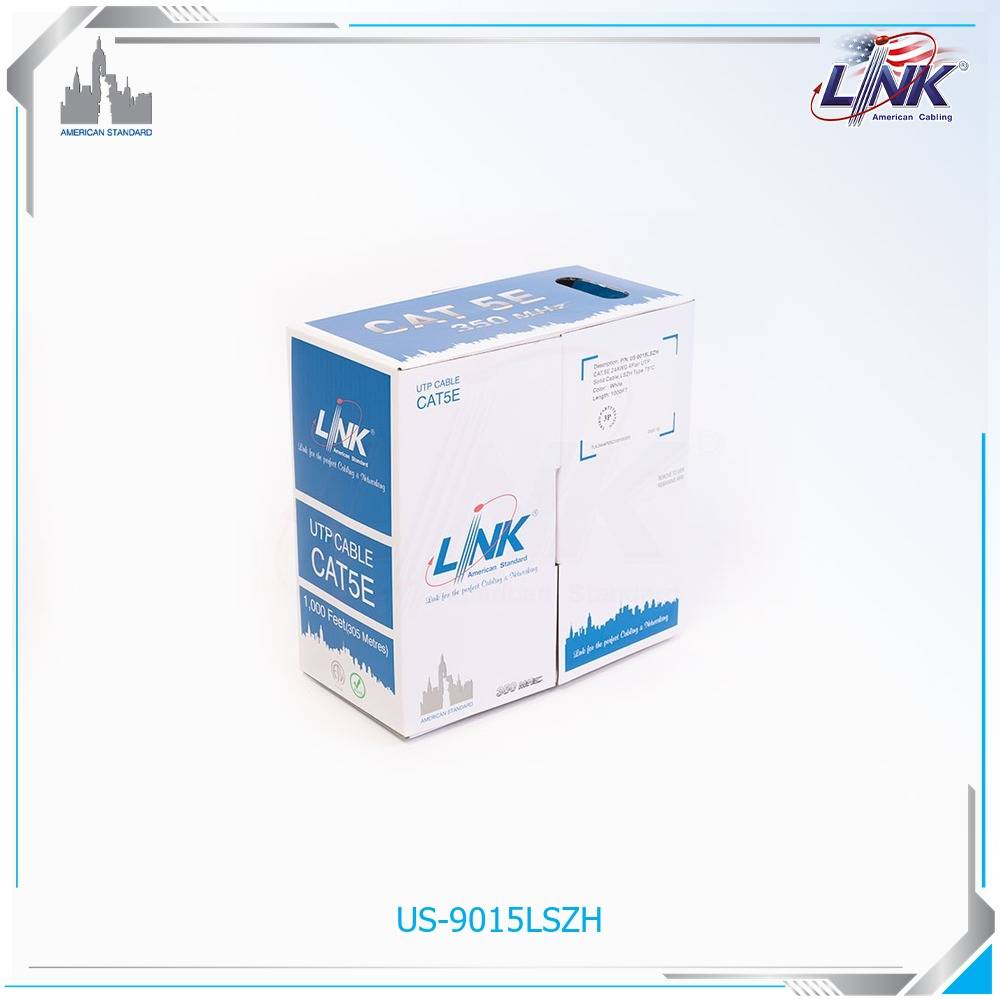 CAT 5E UTP Enhanced CABLE (350 MHz), LSZH White 305 M./Pull Box - รูปที่ 3